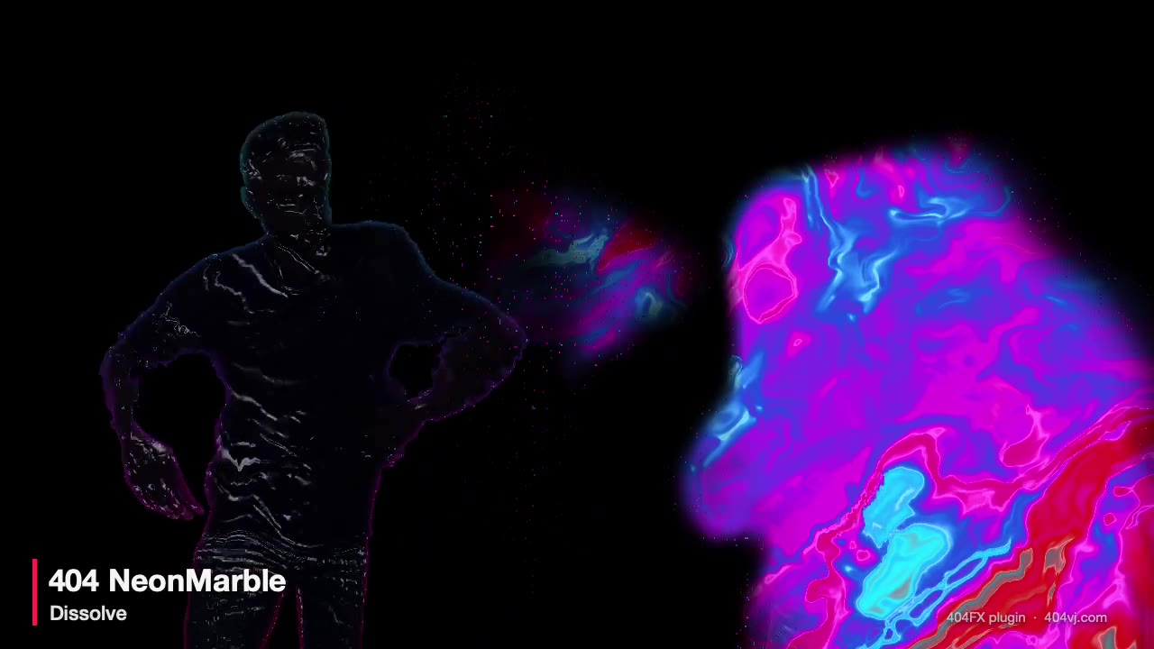 404 NeonMarble