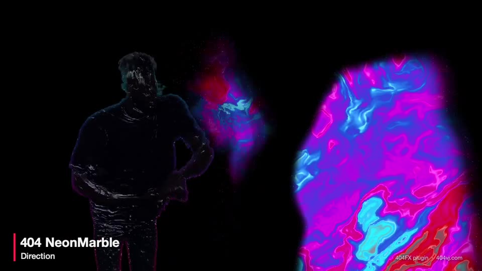 404 NeonMarble