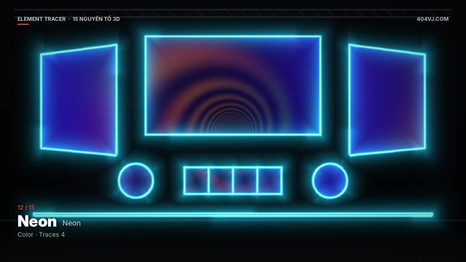 Neon · màu tuỳ chỉnh