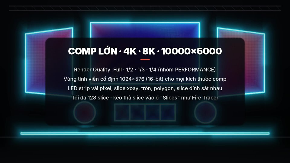 Comp lớn · Render Quality